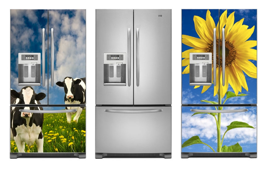 Magnetic refrigerator mats, magnet refrigerator covers