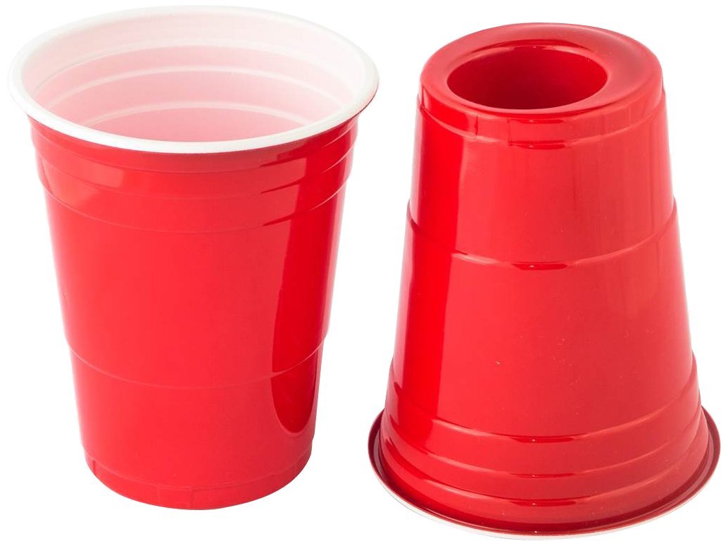 180 cup - disposable cup with built-in shot glass - shark tank products