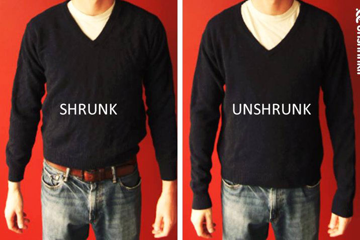 Unshrinkit - Restores Shrunken Clothing to Original Size - Shark ...