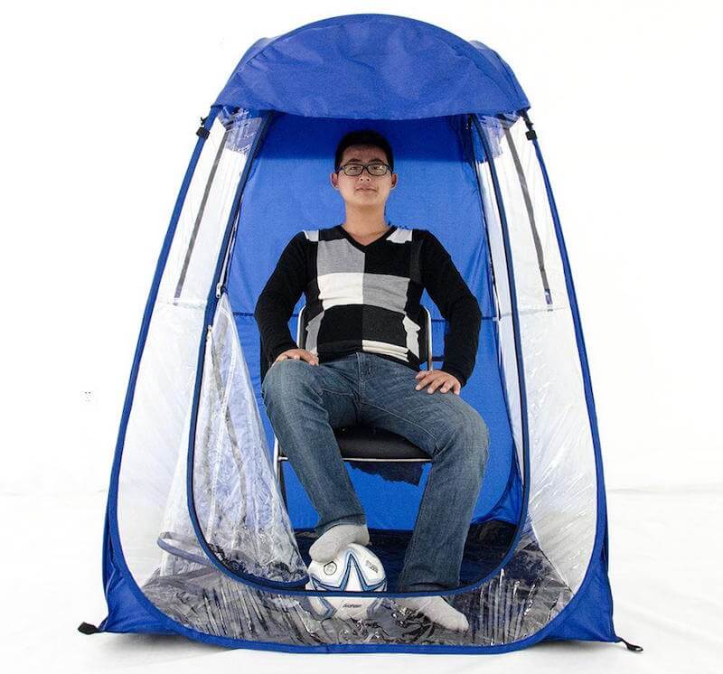 double under the weather pop up tent