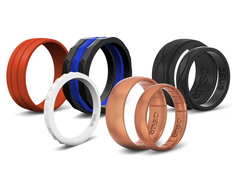Enso Silicone Wedding Bands Shark Tank Products