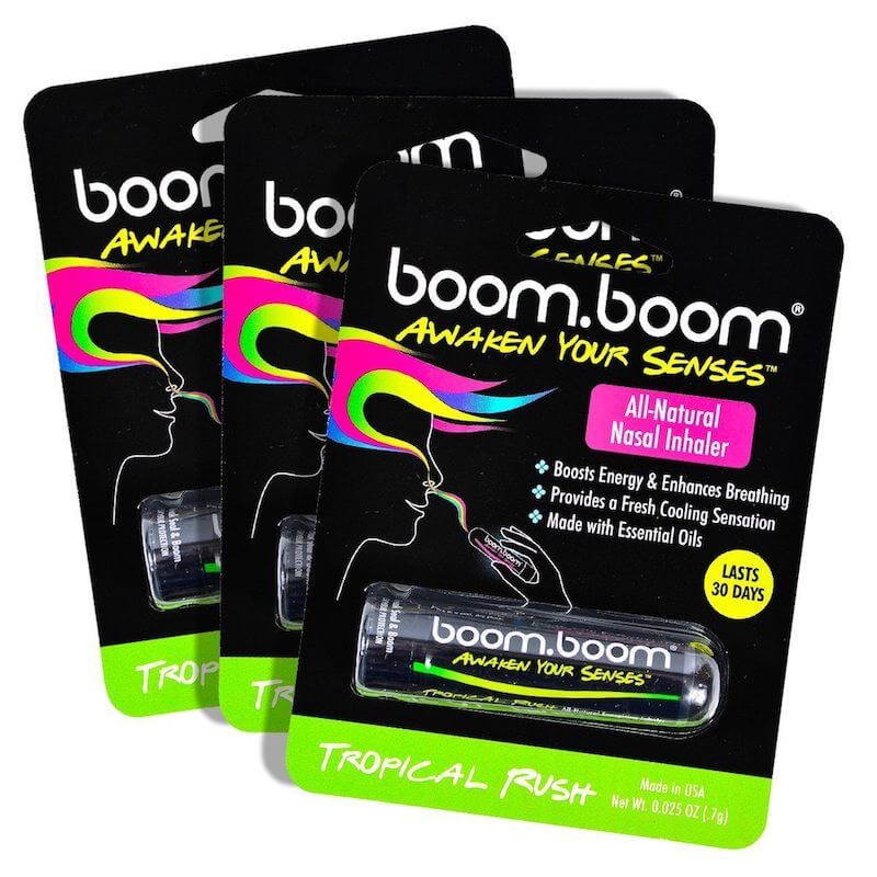 Boom Boom Energy Nasal Inhalers Shark Tank Products