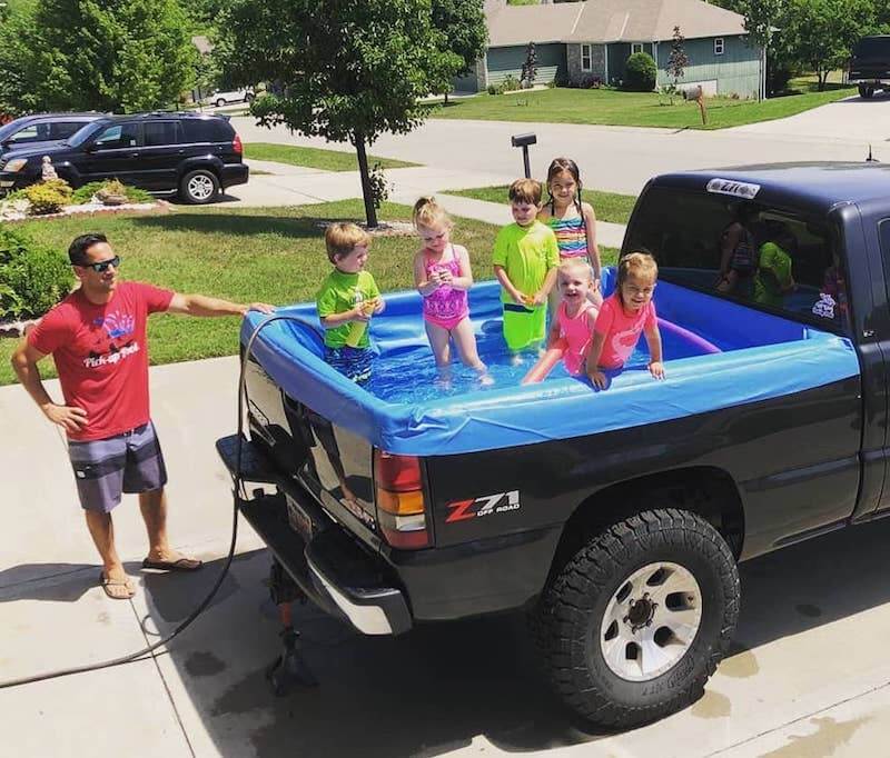 Portable Swimming Pool Turns Your Pickup Truck into the Ultimate Chill Zone  - Pick-Up Pools