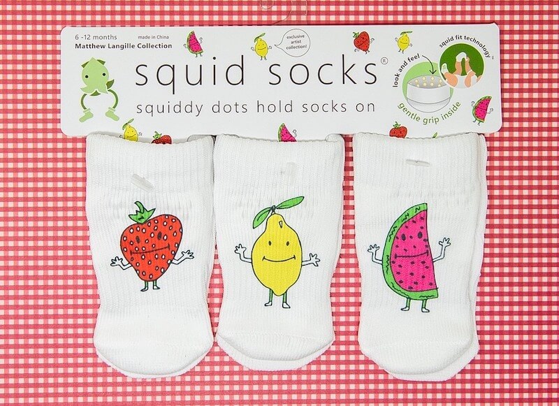 Squid Socks Baby Socks That Won't Fall Off - Shark Tank ...