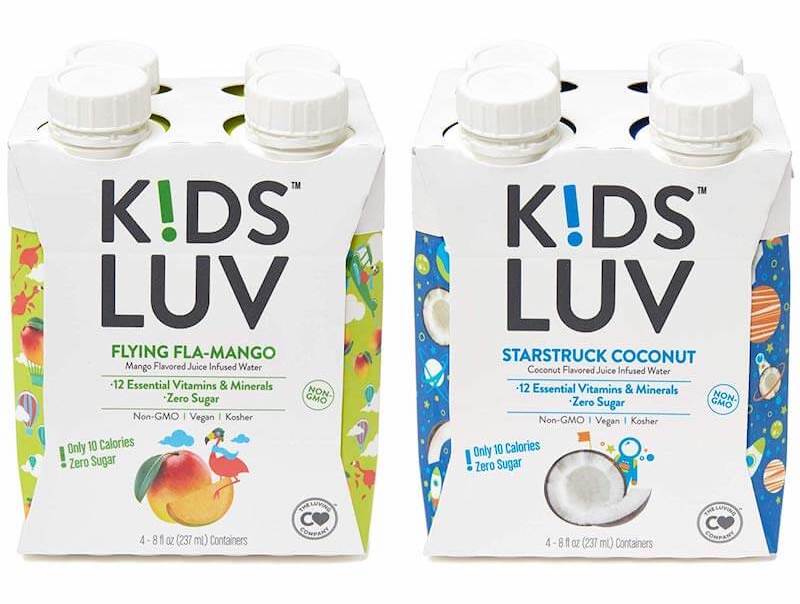 Kidsluv Vitamin Infused Flavored Water Shark Tank Pack 2