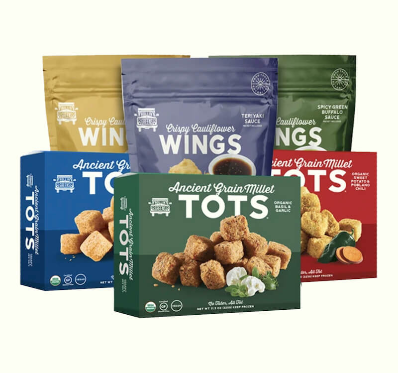 RollinGreens Plant Based Wings and Tots