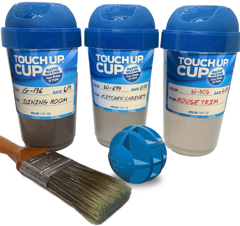 Touch Up Cup Paint Container Shark Tank With Brush
