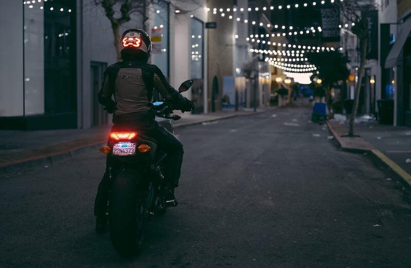 Brake Free: Motorcycle Helmet Brake Light