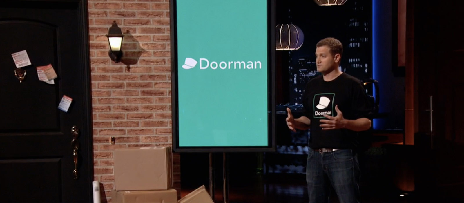 Doorman Product Delivery & Fulfillment Shark Tank Founder