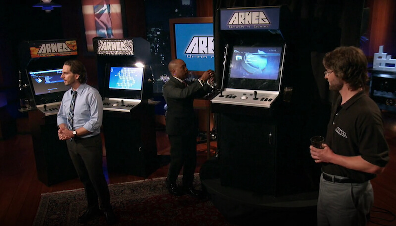 Arkeg Arcade Game Beer Shark Tank 2