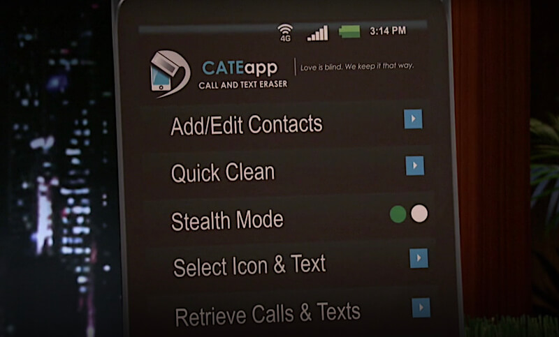 Cate App Call And Text Eraser Shark Tank 2