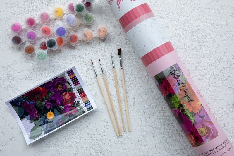 Pink Picasso Paint by Numbers Kit - Find Your Balance