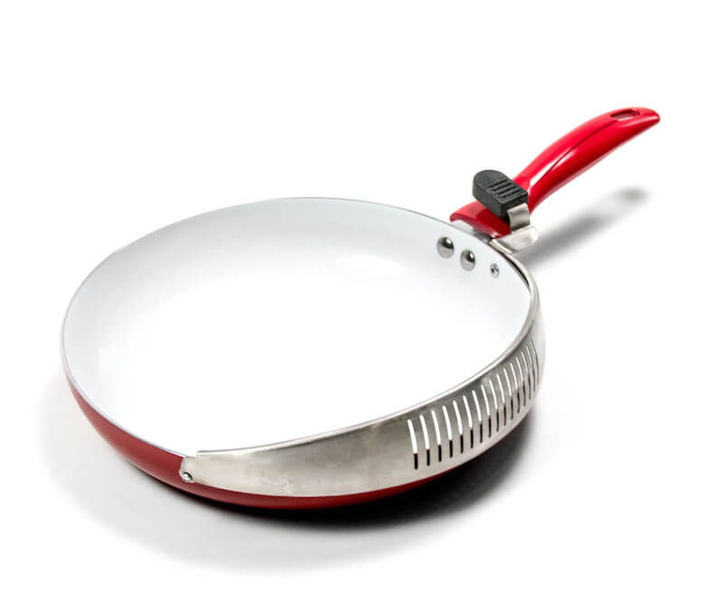 Handy Pan: Lori Greiner Tests $30 Frying Pan with Strainer on