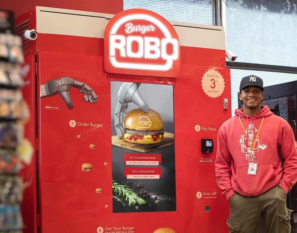Roboburger Hamburger Vending Machine Shark Tank 2