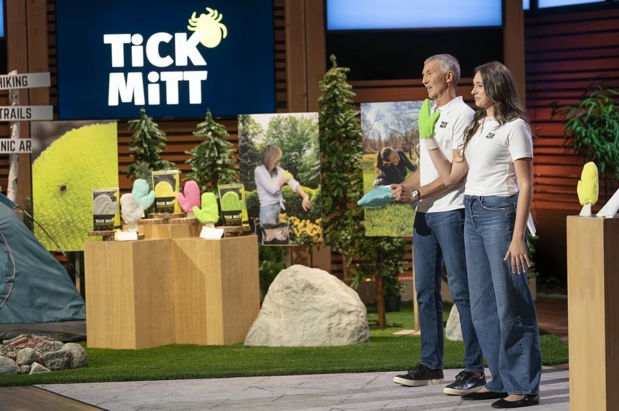 Tick Mitt Tick Remover Shark Tank Set