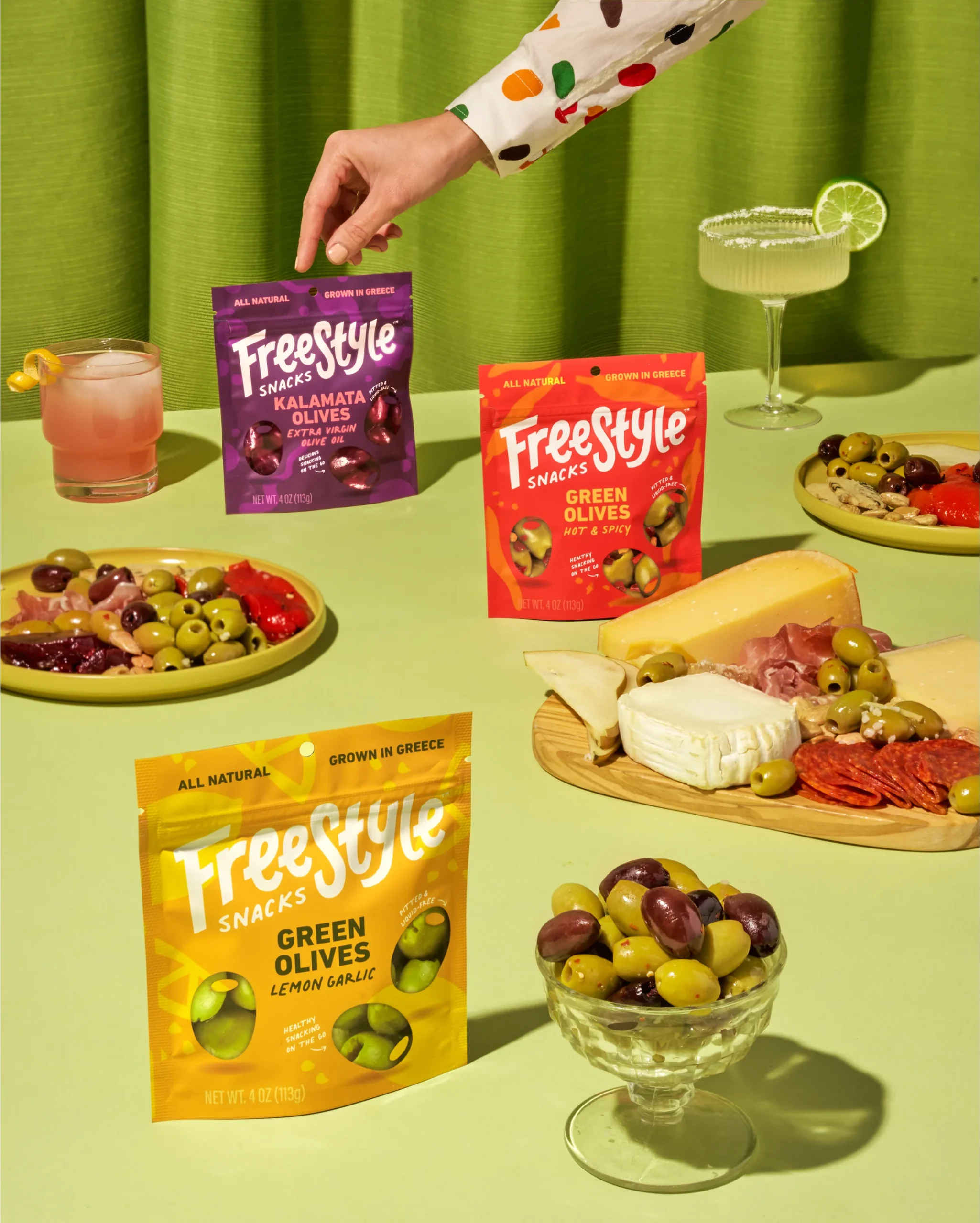 Freestyle Snacks Olives & Pickle Chips 3