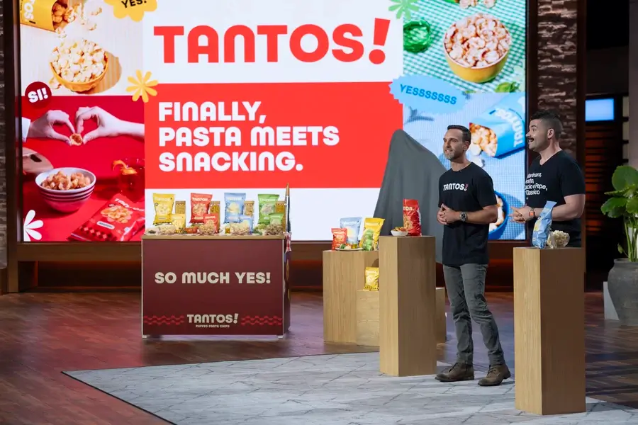 Tantos Puffed Pasta Chips Shark Tank