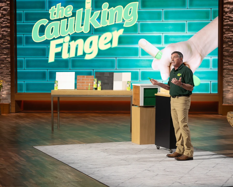 The Caulking Finger Shark Tank Set