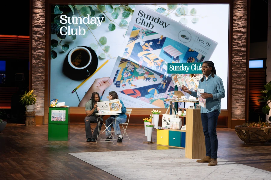 Sunday Club Shark Tank Set
